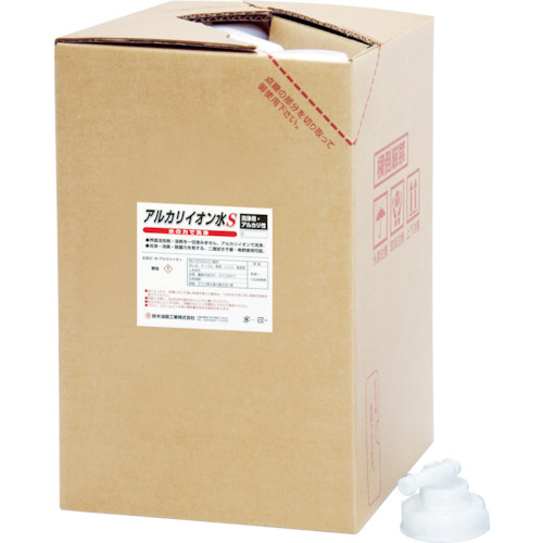 ｱﾙｶﾘｲｵﾝ水S 18L(ﾊﾝﾄﾞｶﾞﾝ付き) 1缶画像