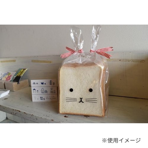 食パン袋 PP食パン1斤袋 うさぎ 100枚入 パケドゥソレイユ画像