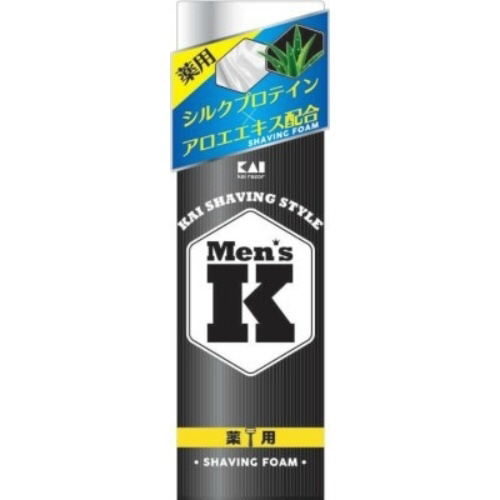 ＭＥＮＳシルクプロテイン　薬用シェービングフォーム画像