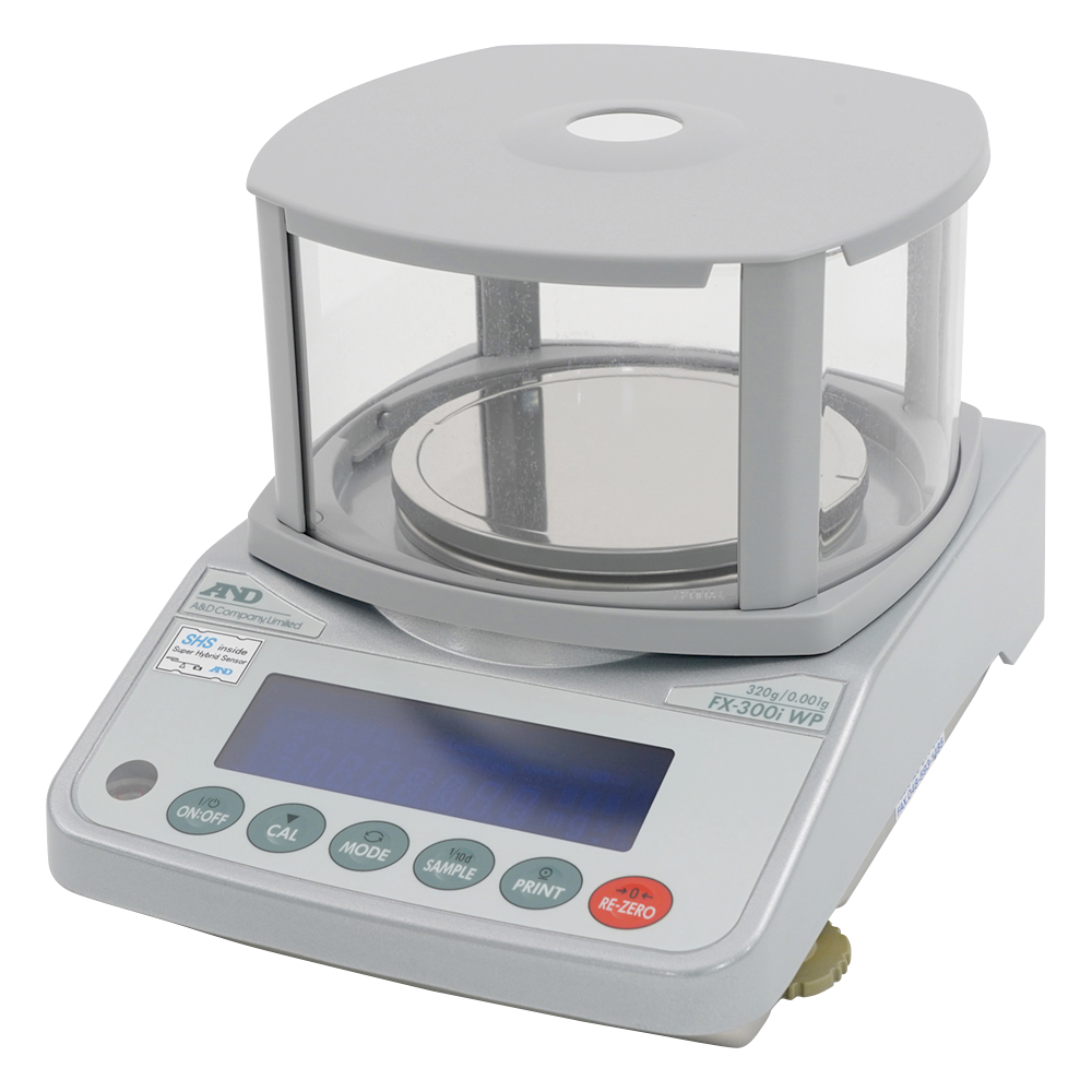 防塵・防水型電子天びん FX-iWPシリーズ ひょう量:320g 最小表示:0.001g画像