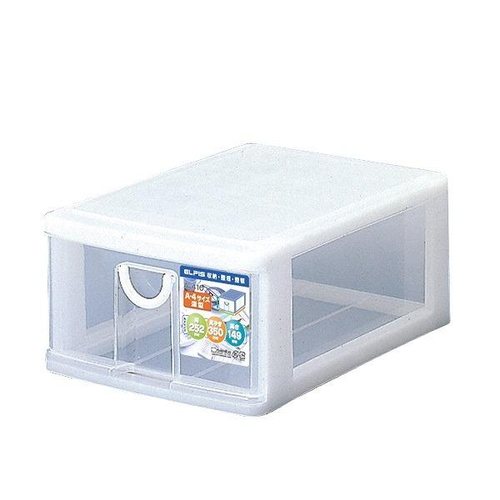 レターケース 幅25×奥行35×高さ14cm A4 1段 収納ケース画像