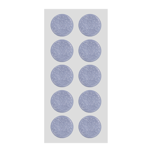 コインシール  シルバー画像