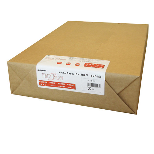 ﾎﾜｲﾄﾍﾟｰﾊﾟｰ B4 特厚口 110kg 1冊(500枚)