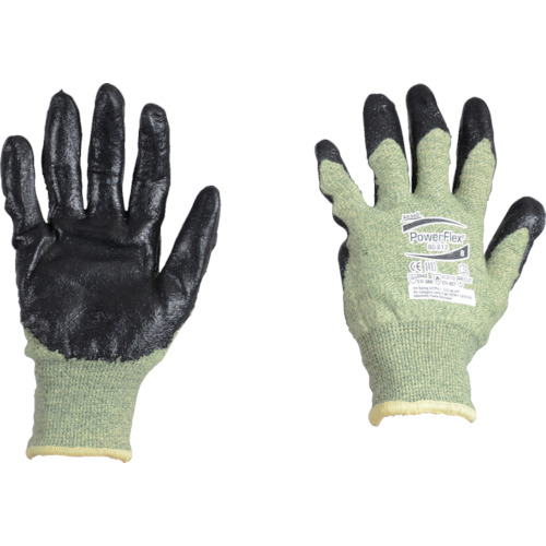 耐切創手袋 ﾊﾟﾜｰﾌﾚｯｸｽ 80-813 Sｻｲｽﾞ 1双画像