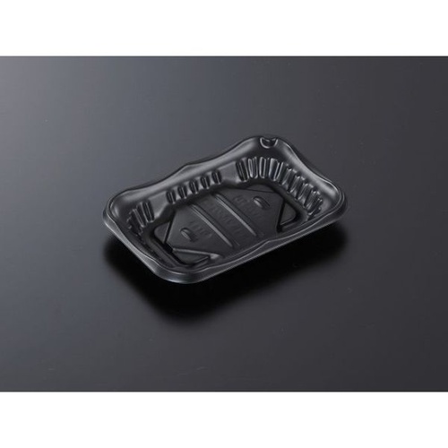 中央化学 軽食容器 SD ホットマルシェ 0.7 BK 本体 発泡画像