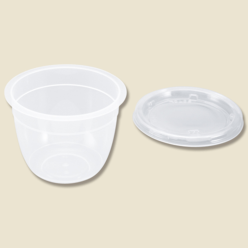 FREEDOM 製菓資材 プリンカップ プリンフタツキ 150 F0155 蓋付 10個画像