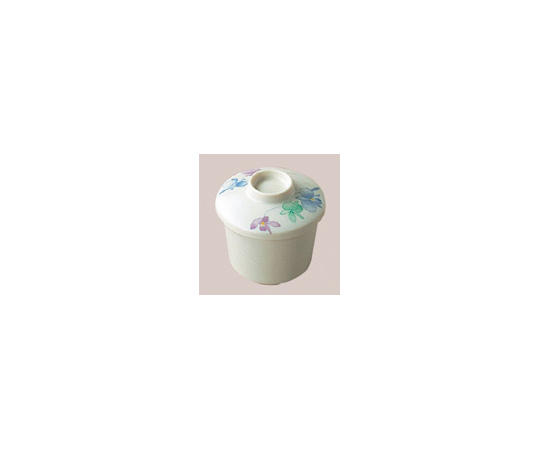 メラミン和食器　すみれ　蒸し椀　大（蓋付）画像