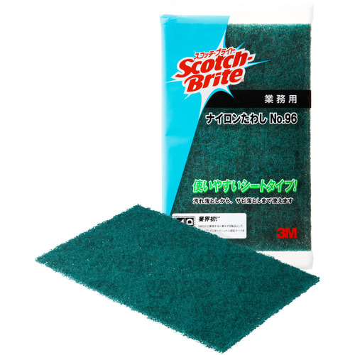 ｽｺｯﾁ･ﾌﾞﾗｲﾄ ﾅｲﾛﾝたわし No.96 ｸﾞﾘｰﾝ 1枚画像