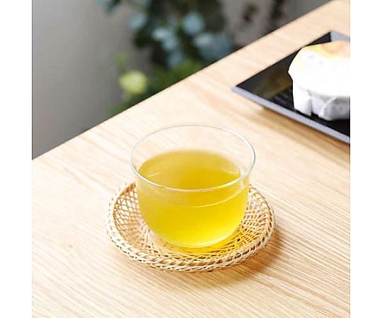 スーフル冷茶グラス 6個入 透明なグラスが6個整然と並んでいる様子