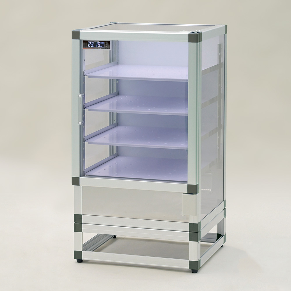 オートドライデシケーターZEAL（BG）574×555×1074mm 強化プラスチック棚・ゴム足付き画像