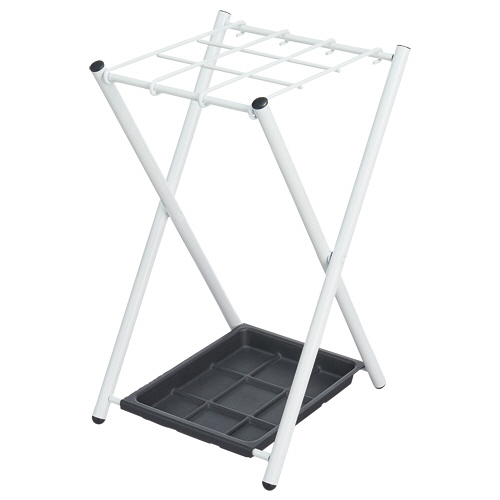 傘立て ｺﾝﾊﾟｸﾄﾀｲﾌﾟ 9本用 ﾎﾜｲﾄ 1台画像