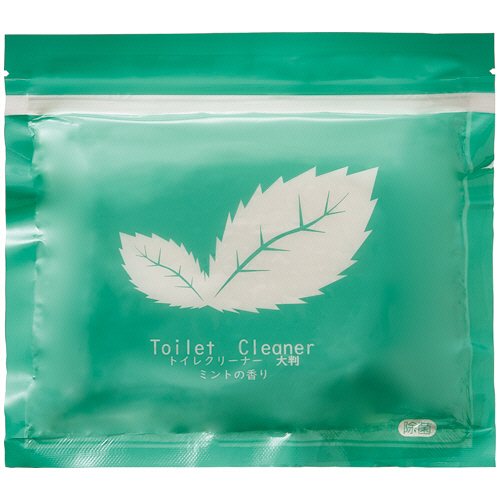 ﾄｲﾚｸﾘｰﾅｰ ﾁｬｯｸ袋ﾀｲﾌﾟ ﾐﾝﾄ 大判 1ｾｯﾄ(576枚:12枚×48ﾊﾟｯｸ)画像