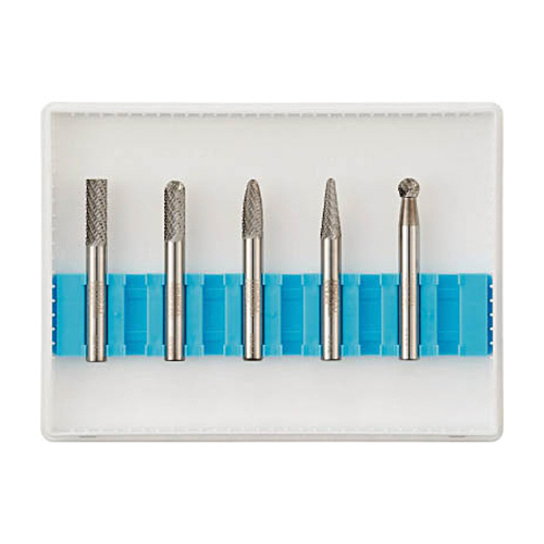 超硬ﾊﾞｰｾｯﾄCｼﾘｰｽﾞ 軸6mm 刃径6mm 5本 1ｾｯﾄ(5本)画像