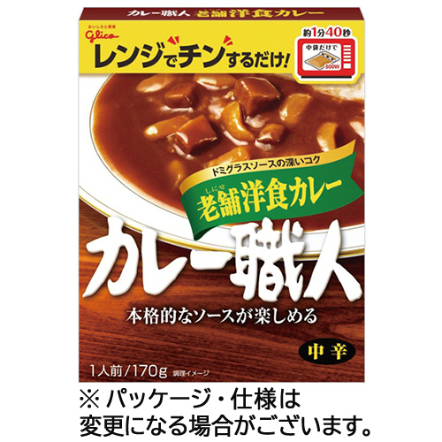ｶﾚｰ職人 老舗洋食ｶﾚｰ 中辛 170g 1食画像