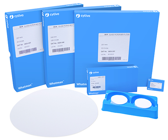 ガラス繊維円形濾紙GF／F　9.0cm　25枚入画像