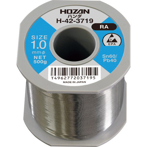 ﾊﾝﾀﾞ(Sn60%)1.0mmφ･500g 1巻