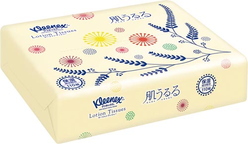 クリネックス　肌うるる　ソフトパック　１１０組×５画像