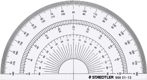 ステッドラー　分度器　長さ１２ｃｍ画像