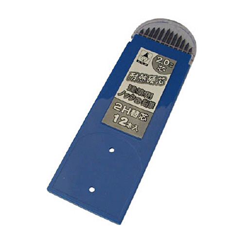 ﾉｯｸ式鉛筆替え芯 2H 1ﾊﾟｯｸ(12本)画像