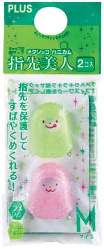 指サック　メクリッコハニカム　ラメ　Ｍ　２個入画像