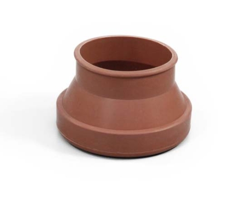 フリーサイズゴム脚キャップ(バラ) 丸 40～50ミリ用 茶画像