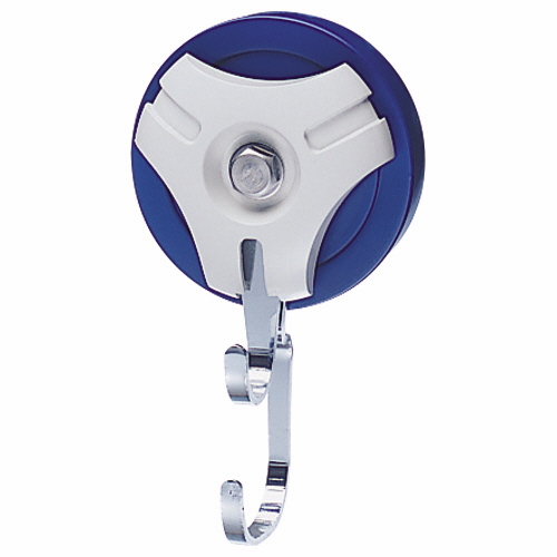 ﾏｸﾞﾈｯﾄﾌｯｸ ﾀﾞﾌﾞﾙ 耐荷重5kg ﾀﾞｰｸﾌﾞﾙｰ 1個画像