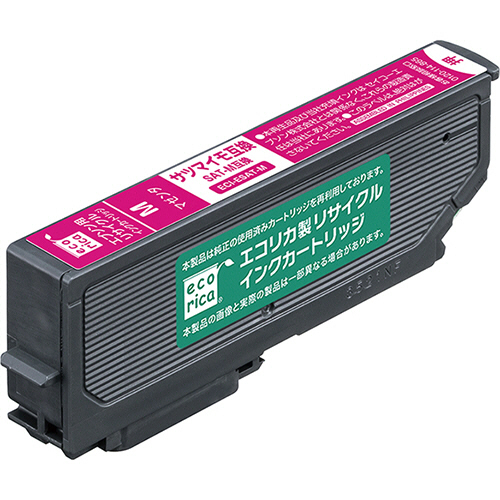 ﾘｻｲｸﾙｲﾝｸｶｰﾄﾘｯｼﾞ ﾏｾﾞﾝﾀ(染料) [ｴﾌﾟｿﾝ:SAT-M/ｻﾂﾏｲﾓ互換] 1個画像