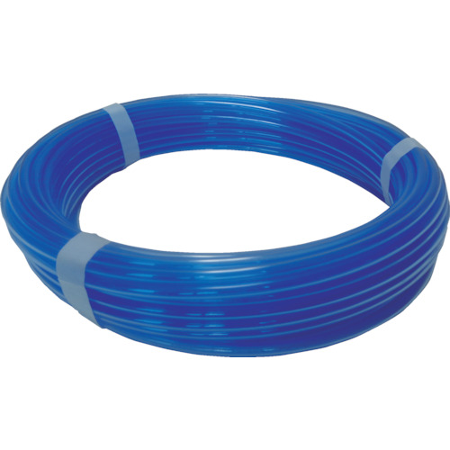 ｽｰﾊﾟｰ柔軟ﾌｯ素ﾁｭｰﾌﾞ･ｸﾘｱﾌﾞﾙｰ 4×6 20m 1本画像