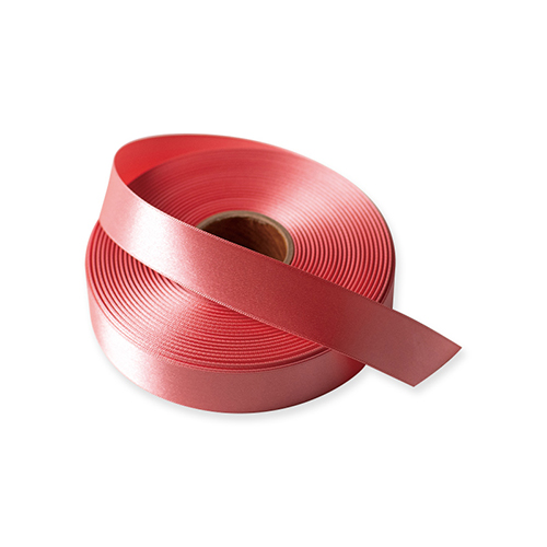 星野 リボン ラスターサテン 25mm幅×45m巻 322053 ピンク 1巻画像