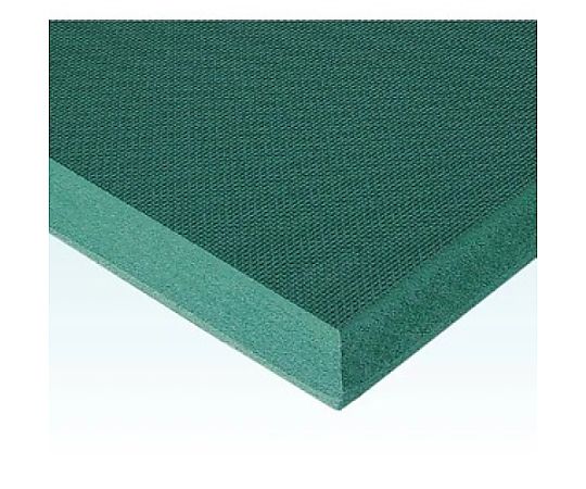 750x 900mm 疲労軽減マット(導電性) 滑らかな表面と四隅のラウンドエッジが見える状態