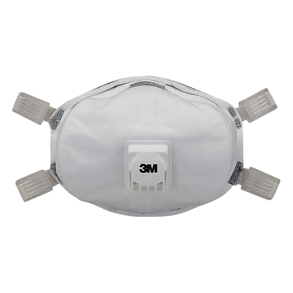 使い捨て式防じんマスク（排気弁付き）　5枚