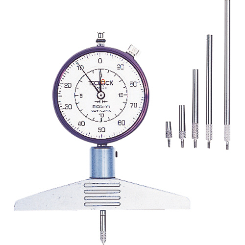 ﾀﾞｲﾔﾙﾃﾞﾌﾟｽｹﾞｰｼﾞ 測定範囲0-230mm 1個画像