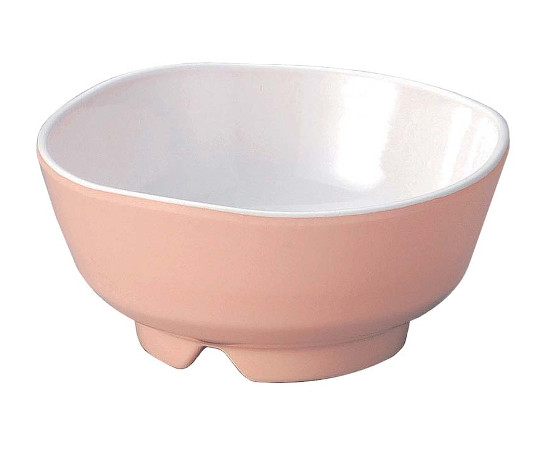 バイキングウェーブ丸小鉢　ピンク（内白）画像