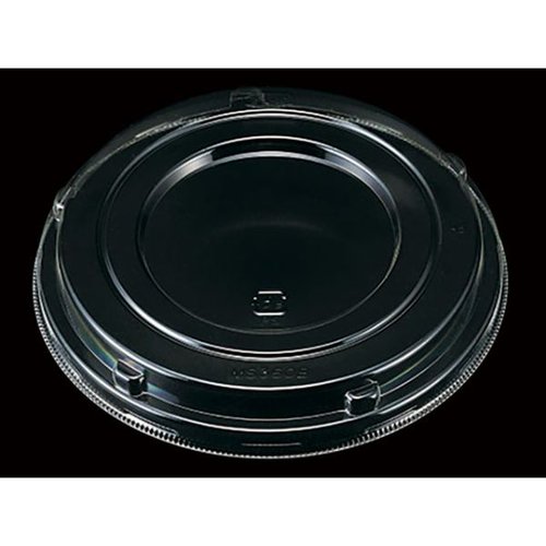 MS丼-360-B 嵌合蓋 透明なフタがしっかりと嵌合し、中身が見える状態