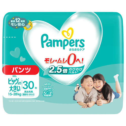 ﾊﾟﾝﾊﾟｰｽさらさらｹｱﾊﾟﾝﾂSｼﾞｬﾝﾎﾞ ﾋﾞｯｸﾞより大きい 1ｾｯﾄ(120枚:30枚×4ﾊﾟｯｸ)