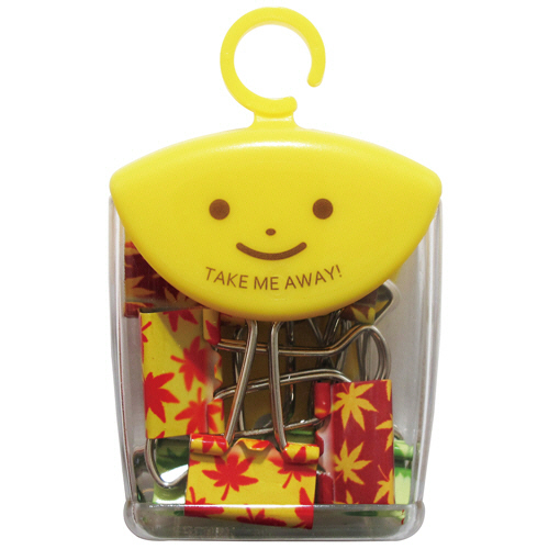 ﾂﾚﾃｯﾃ ﾀﾞﾌﾞﾙｸﾘｯﾌﾟ 口幅19mm 紅葉 1ｾｯﾄ(40個:8個×5ｹｰｽ)画像