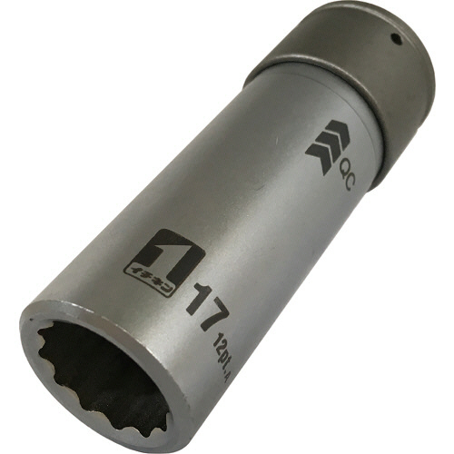 QCソケット　シングル　対辺17mm　12角　IM-4W17-12K　1個画像