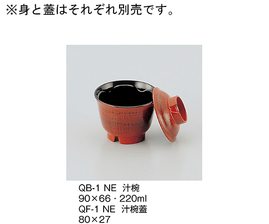 汁椀蓋　根来