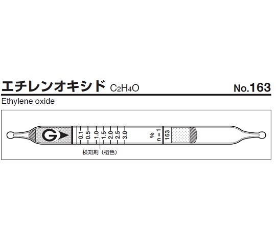 ガス検知管　エチレンオキシド画像