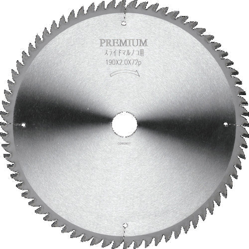 ﾌﾟﾚﾐｱﾑｽﾗｲﾄﾞﾏﾙﾉｺ用ﾁｯﾌﾟｿｰ Φ190 1枚画像