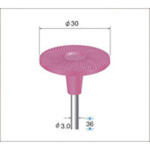 軸付ｺﾞﾑ砥石ﾃﾞｨｽｸ 1ﾊﾟｯｸ(5本)画像
