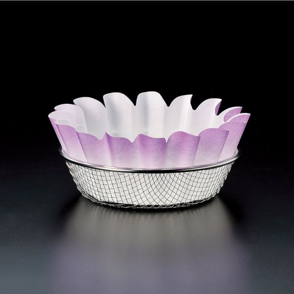 M33-261 紙すき鍋 奉書 花 紫 300枚入 マイン画像