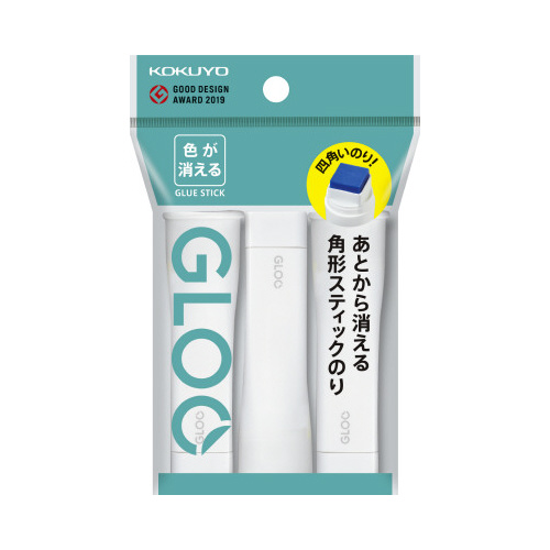 グルー　スティックのり色が消える吊下げ３Ｐｘ６画像