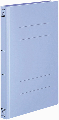 フラットファイル＜ＰＰワイド＞　Ａ４縦　青　１０冊画像