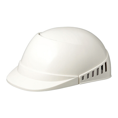 PE製軽作業帽(通気孔) SCL-100A ｿﾌｨｱﾎﾜｲﾄ 1個画像