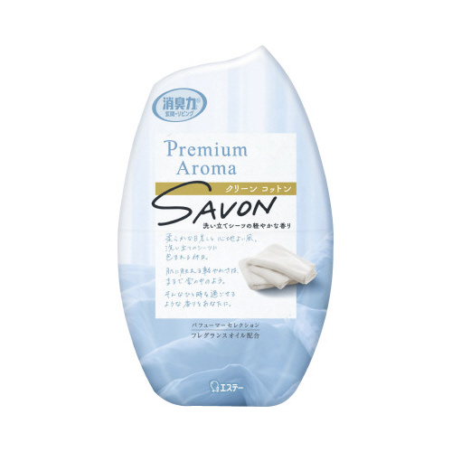 お部屋の消臭力プレミアムアロマ　クリーンコットン画像