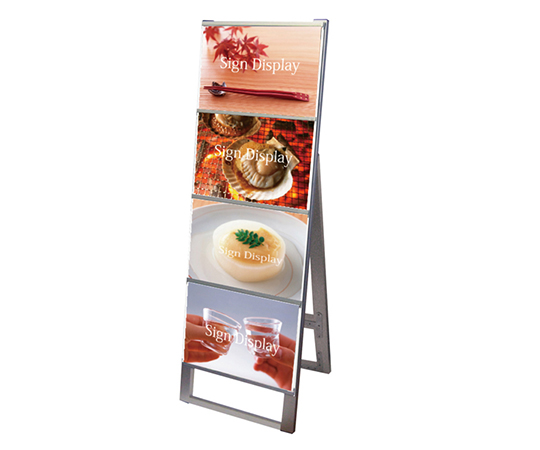 カードケーススタンド看板　A3横　4片面画像