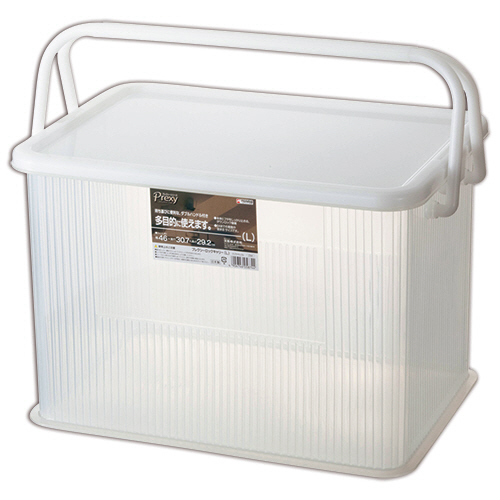 ﾌﾟﾚｸｼｰ ﾛｯｸｷｬﾘｰ L W460×D307×H292mm ｸﾘｱﾅﾁｭﾗﾙ 1個画像