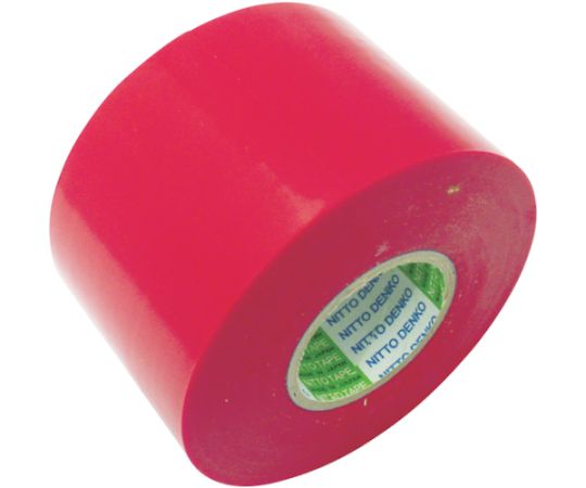 ビニールテープNo.21トク　0.2mm×75mm×20m　赤　2巻入り画像