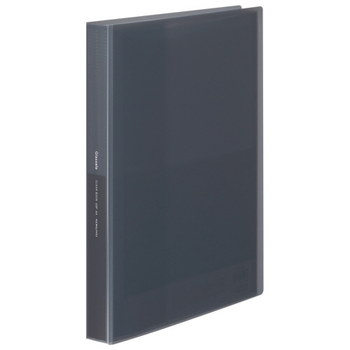 ｸﾘﾔｰﾌﾞｯｸ(Glassele) 固定式 A4ﾀﾃ 60ﾎﾟｹｯﾄ 背幅32mm ﾌﾞﾗｯｸ 1冊画像